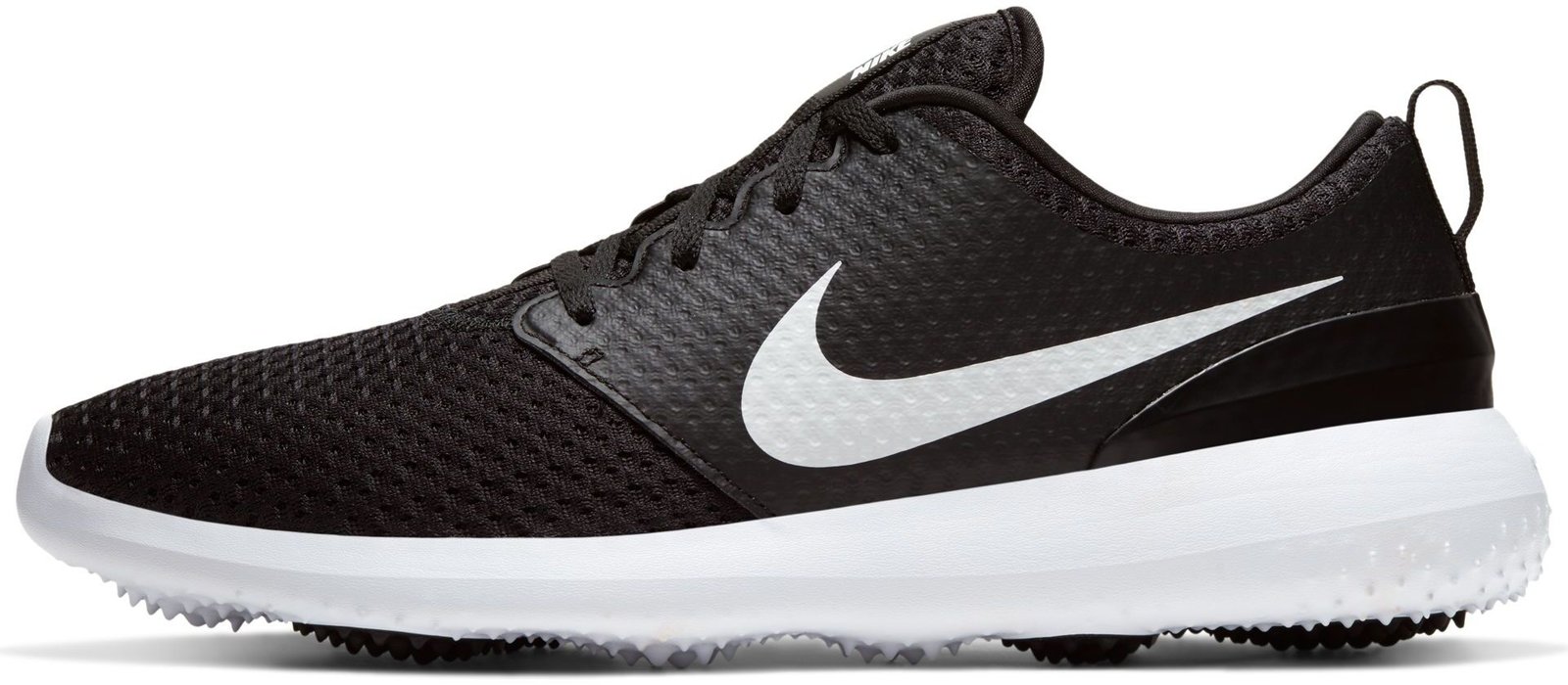 Nike Roshe G męskie buty golfowe, czarne/metaliczno białe