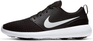 Nike Roshe G męskie buty golfowe, czarne/metaliczno białe