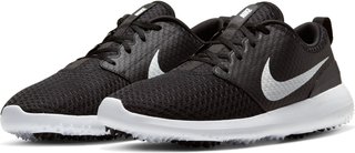 Nike Roshe G męskie buty golfowe, czarne/metaliczno białe