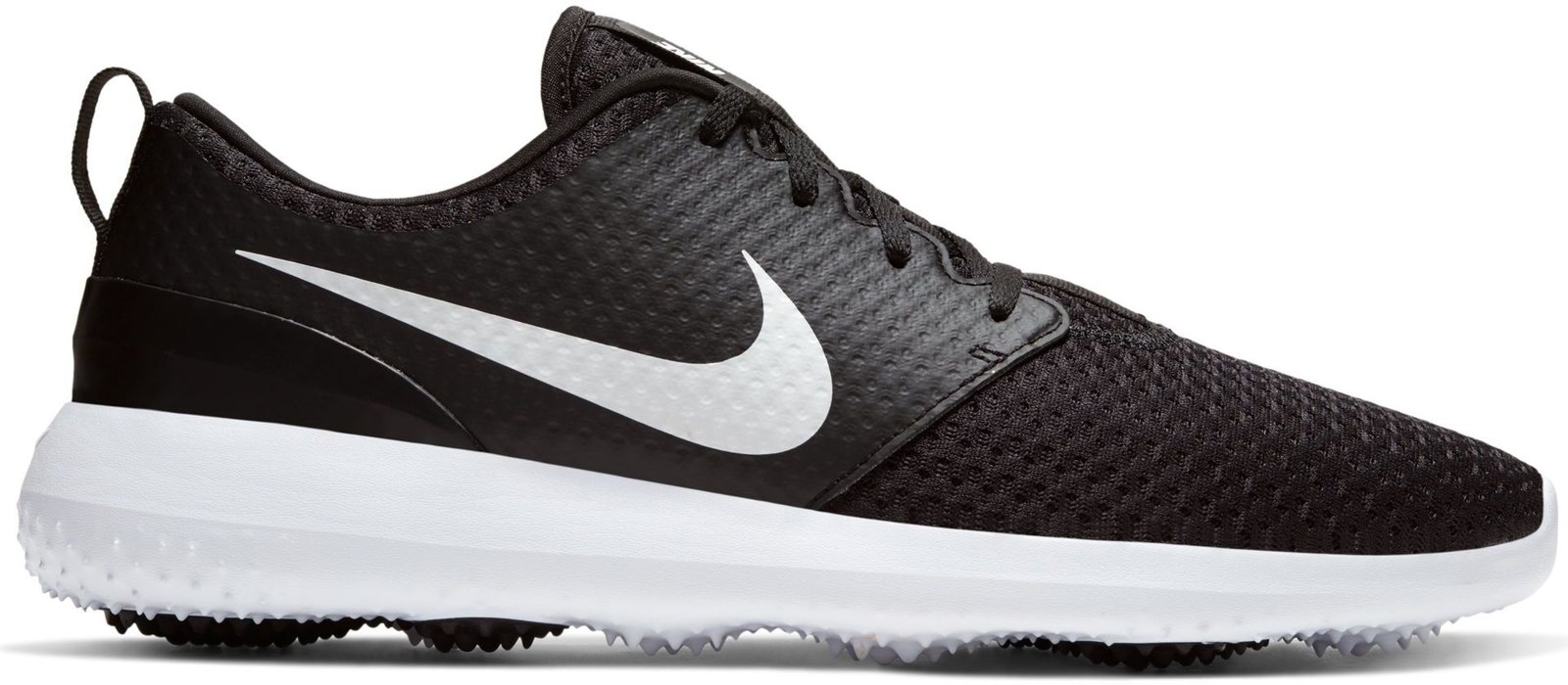 Nike Roshe G męskie buty golfowe, czarne/metaliczno białe