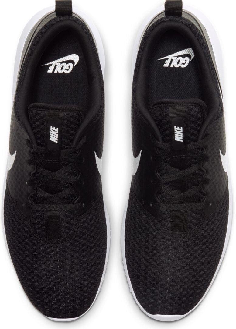 Nike Roshe G męskie buty golfowe, czarne/metaliczno białe