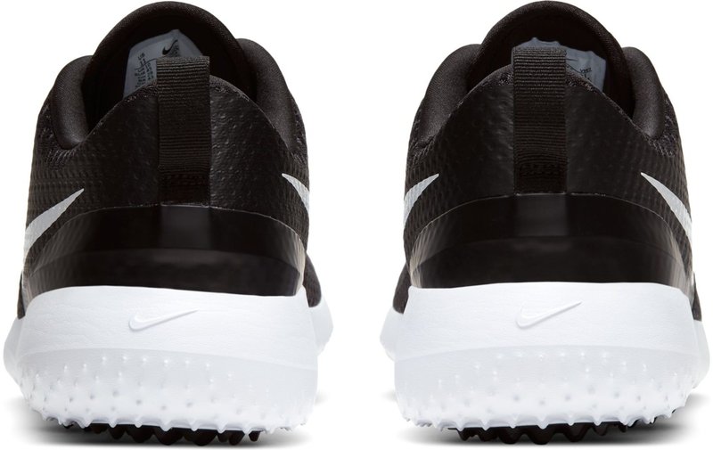 Nike Roshe G męskie buty golfowe, czarne/metaliczno białe
