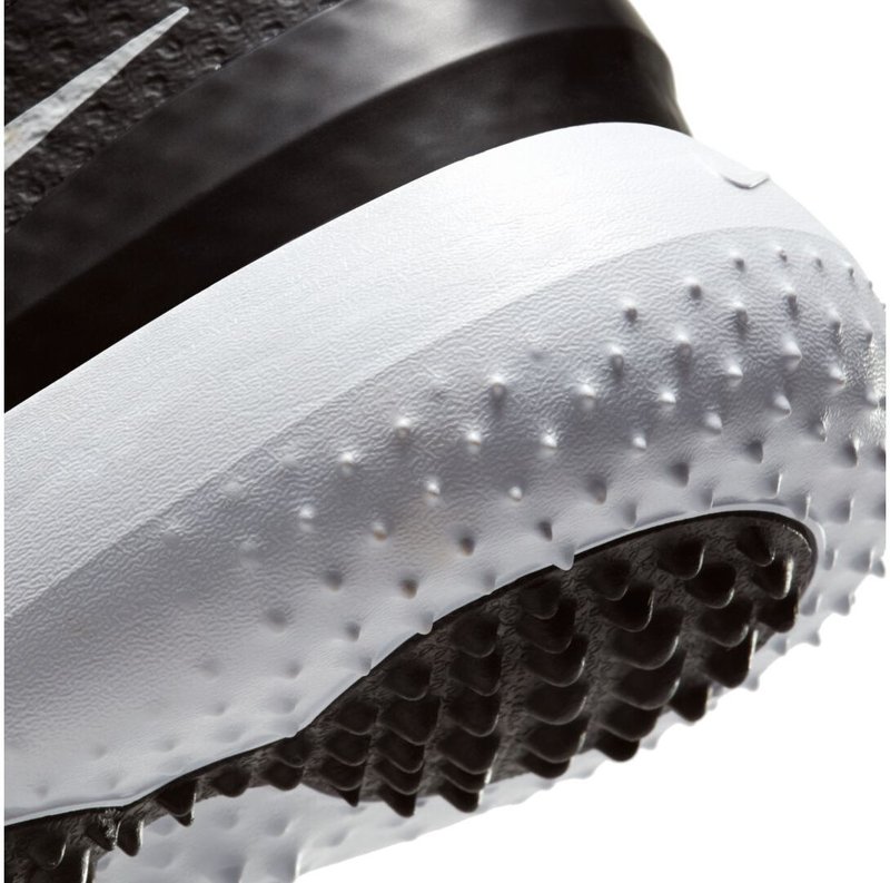 Nike Roshe G męskie buty golfowe, czarne/metaliczno białe