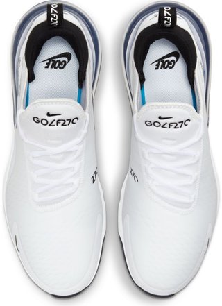 Nike Air Max 270 G unisex buty golfowe, biało/czarne