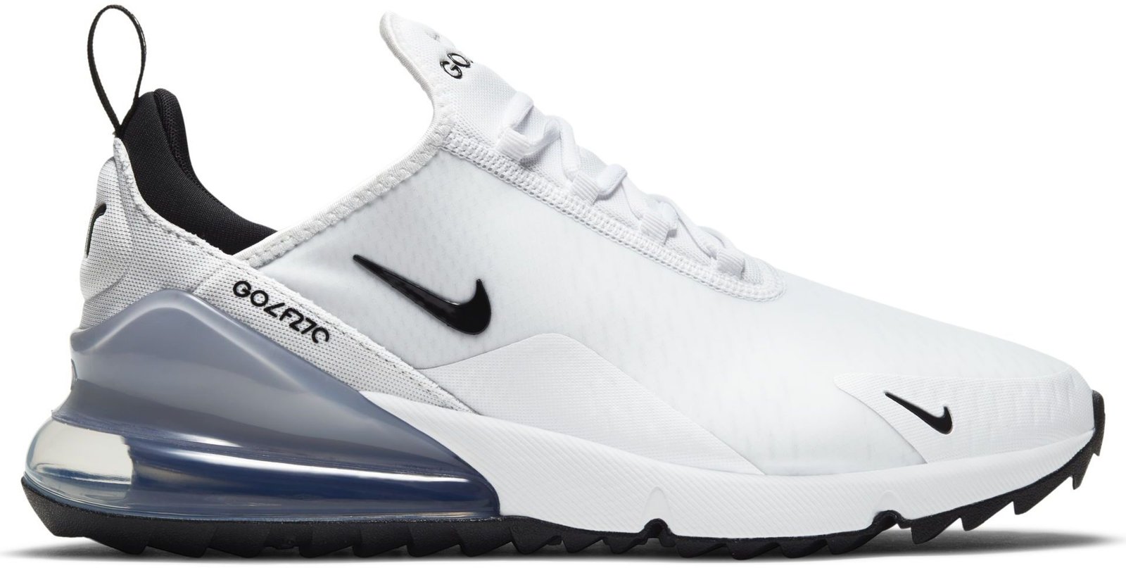 Nike Air Max 270 G unisex buty golfowe, biało/czarne