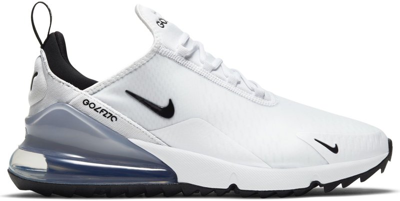 Nike Air Max 270 G unisex buty golfowe, biało/czarne
