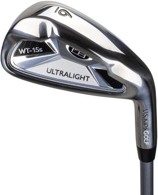 2022 U.S. Kids Golf UL57 (145 cm) WT15-s iron dla juniora 6 (33°), grafit