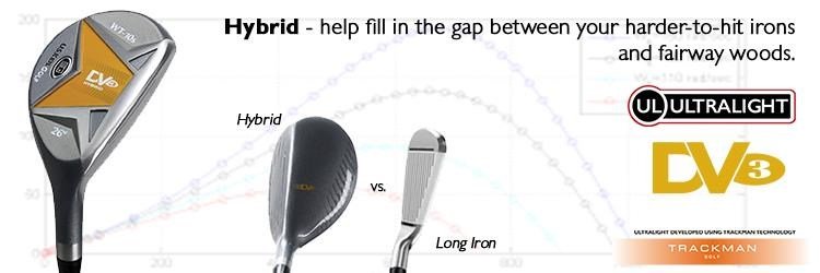 2022 U.S. Kids Golf UL54 (137cm) WT15-s hybryd dla juniora