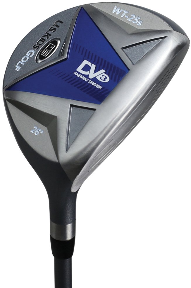 2022 U.S. Kids Golf UL45 (114 cm) WT25-s DV3 fairway driver dla juniora 26°