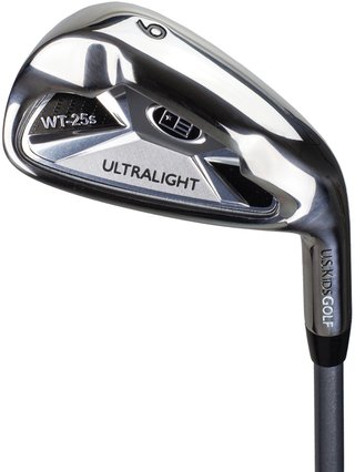 2022 U.S. Kids Golf UL45 (114 cm) WT25-s iron dla juniora 9 (44°), grafit