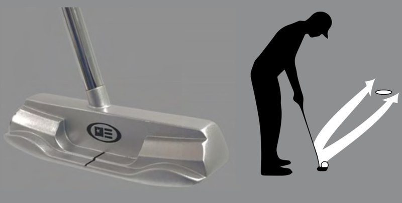 U.S. Kids Golf TS3-54 (137 cm) AIM 2 putter dla juniora 27.5"