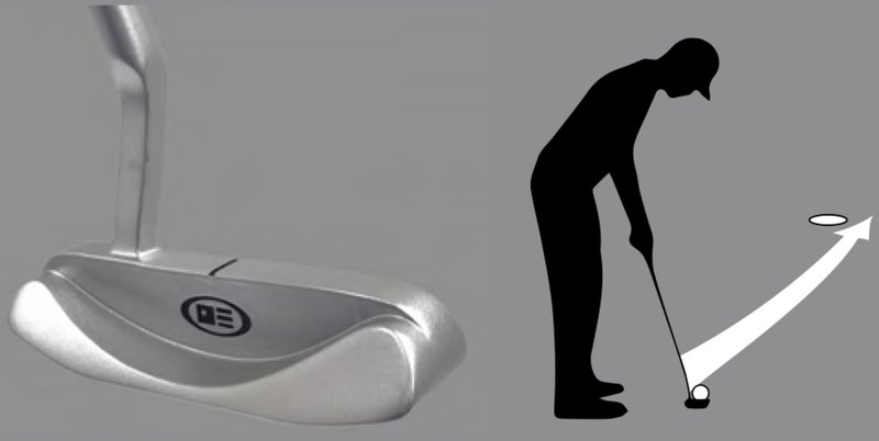 U.S. Kids Golf TS3-54 (137 cm) AIM 1 putter dla juniora 27.5"