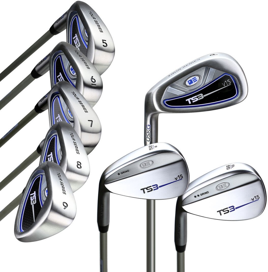 U.S. Kids Golf TS3-51  (130 cm) v15 8-Club golfowy zestaw dla juniora, grafit