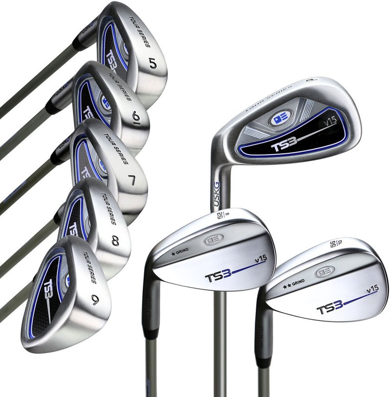 U.S. Kids Golf TS3-51  (130 cm) v15 8-Club golfowy zestaw dla juniora, grafit