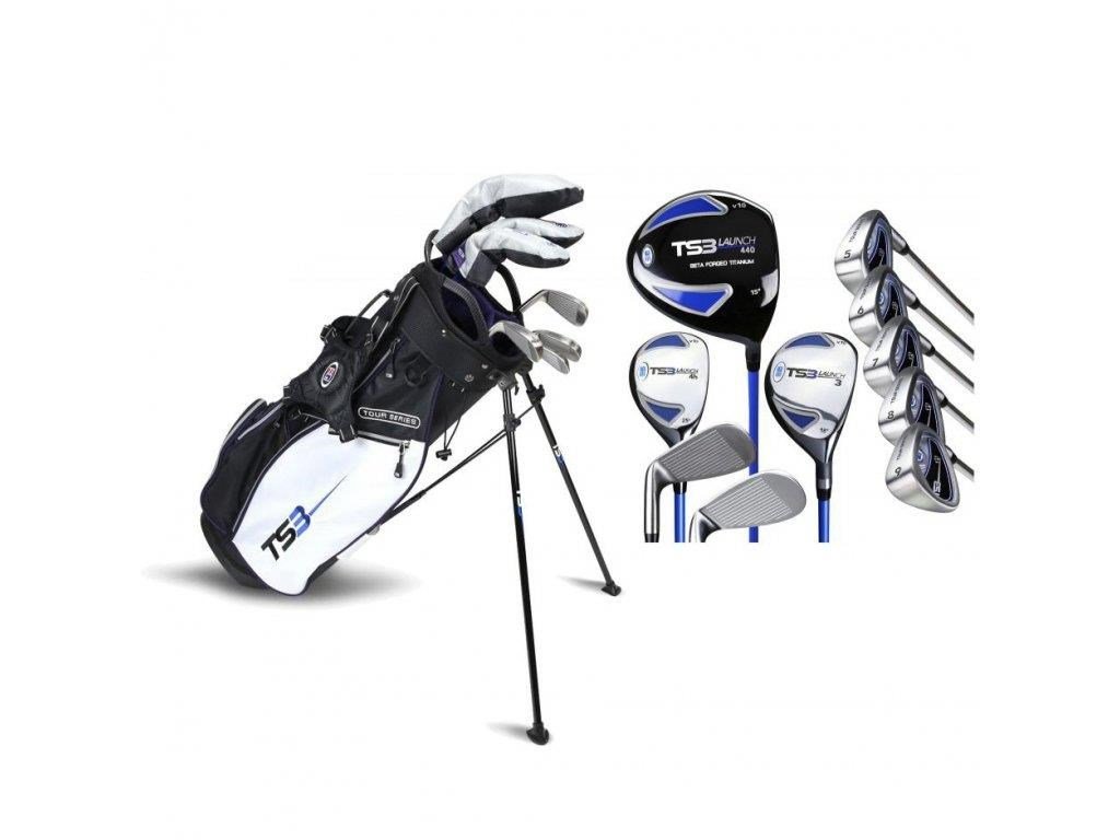 U.S. Kids Golf TS3-54 (137cm) V10 10-Club golfowy zestaw dziecięcy, lewy
