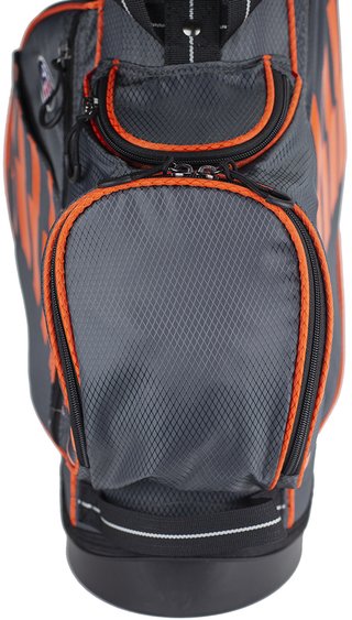 2022 U.S. Kids Golf UL51 (130 cm) WT20-s junior stand bag, szaro/pomarańczowy