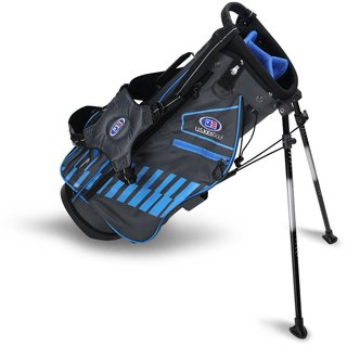 2022 U.S. Kids UL48 (122cm) WT20-s junior stand bag, szaro/niebieski