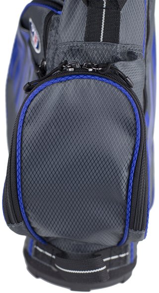 2022 U.S. Kids Golf UL45 (114 cm) WT25-s junior stand bag, szaro/niebieski