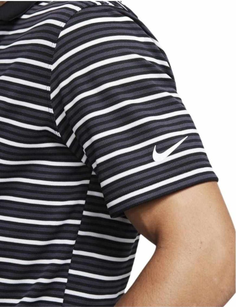 Nike Dri-Fit Victory Stripe OLC damskie polo, czarno/białe