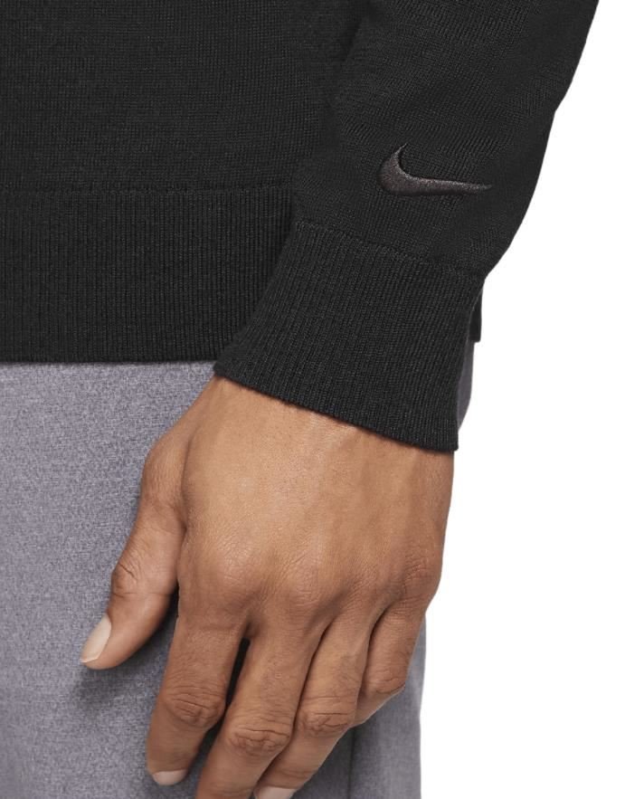 Nike Tiger Woods męski sweter, czarny
