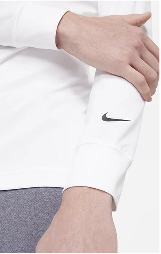 Nike Dri-Fit UV Vapor męska koszulka termiczna, biała