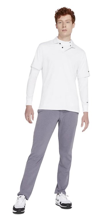 Nike Dri-Fit UV Vapor męska koszulka termiczna, biała