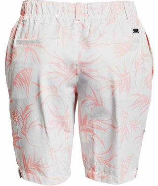Under Armour Links Printed damskie spodenki, biało/ jasno różowe