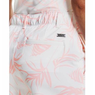 Under Armour Links Printed damskie spodenki, biało/ jasno różowe