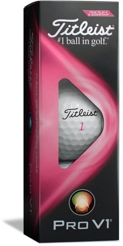 Titleist Pro V1 Pink piłki golfowe