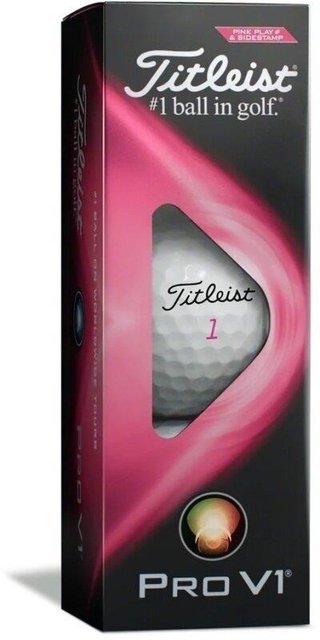 Titleist Pro V1 Pink piłki golfowe
