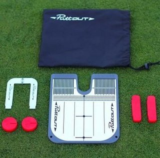 PuttOut Mirror, Magnetic Guide & Gate