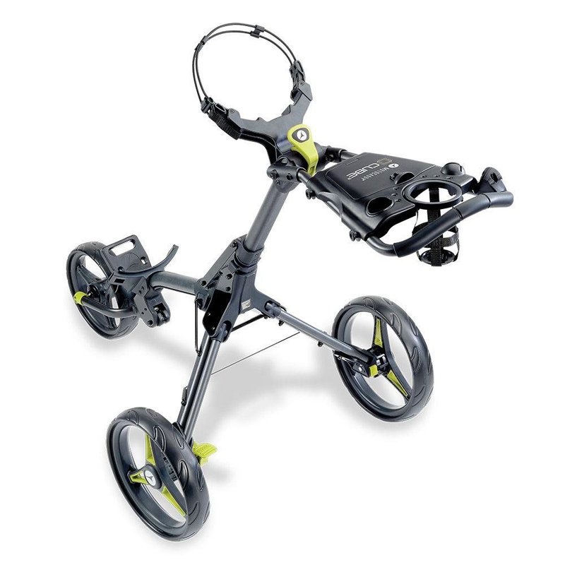Motocaddy CUBE wózek golfowy, graphite/lime