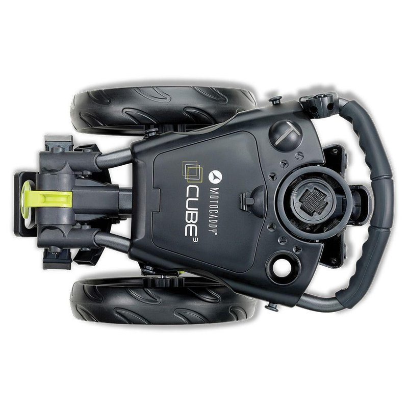Motocaddy CUBE wózek golfowy, graphite/lime