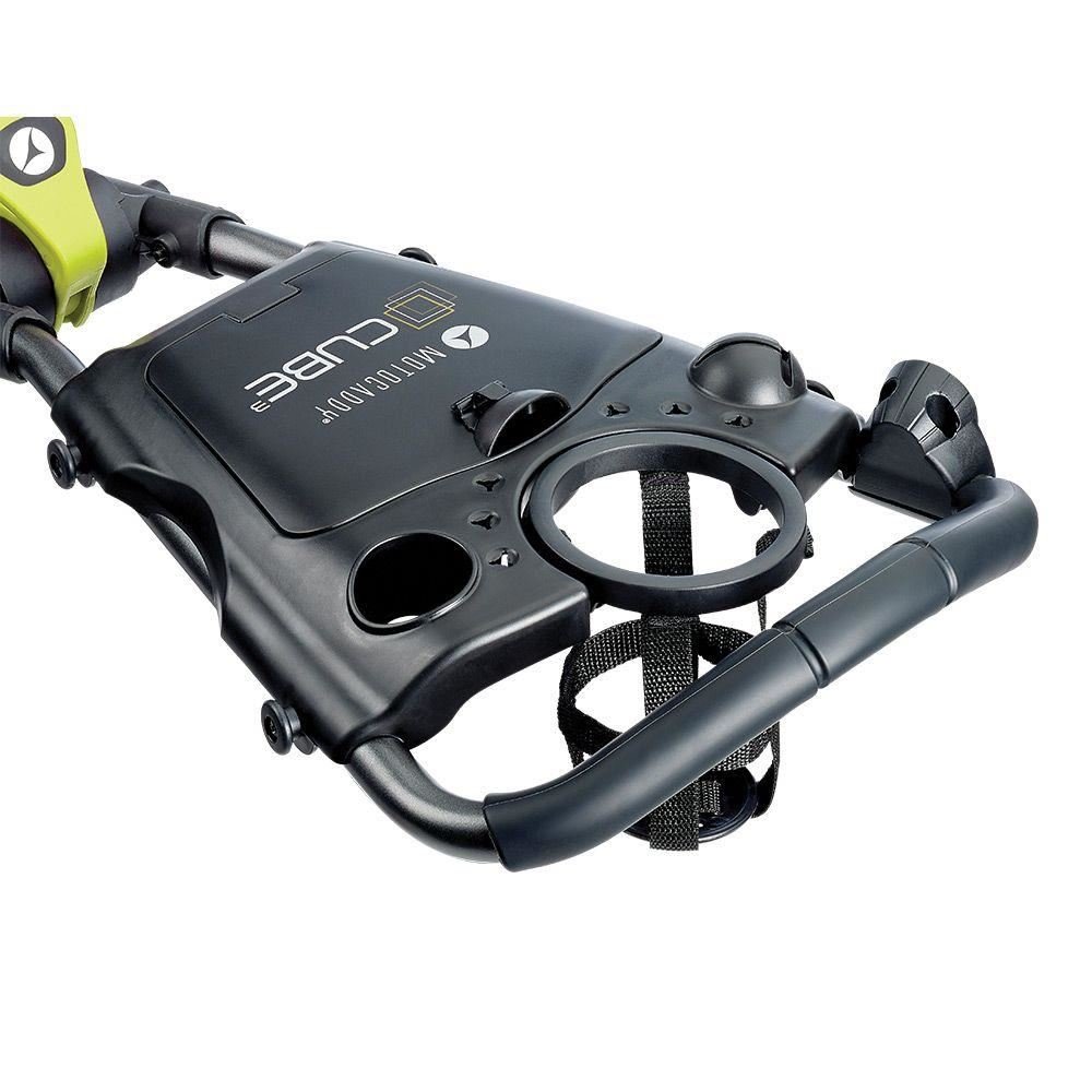 Motocaddy CUBE wózek golfowy, graphite/lime