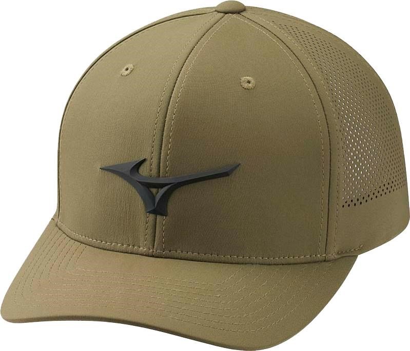 Mizuno Tour Vent Adjustable męska czapka z daszkiem, ciemna oliwka