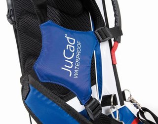 JuCad 2in1 Waterproof stand bag, niebiesko/biało/czerwony
