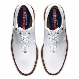 FootJoy Premiere Series Packard męskie buty golfowe, białe