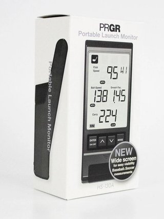 SuperSpeed Golf PRGR Black Portable Lauch Monitor