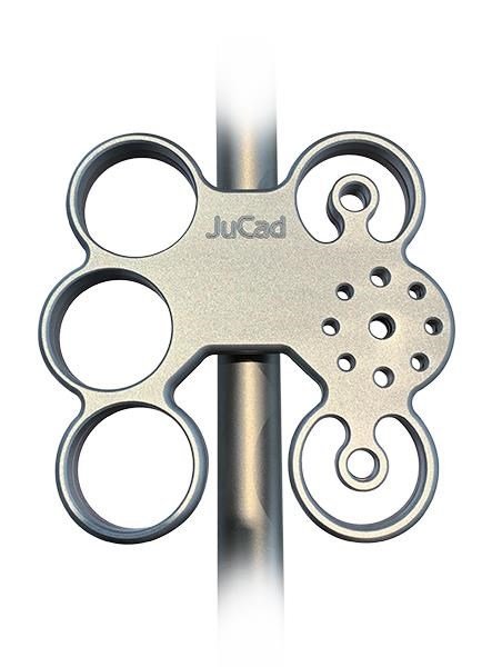 JuCad Tablet uchwyt na akcesoria, titanium