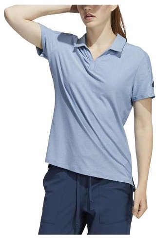 Adidas Go-TO Primegreen damskie polo, crew navy/violet tone