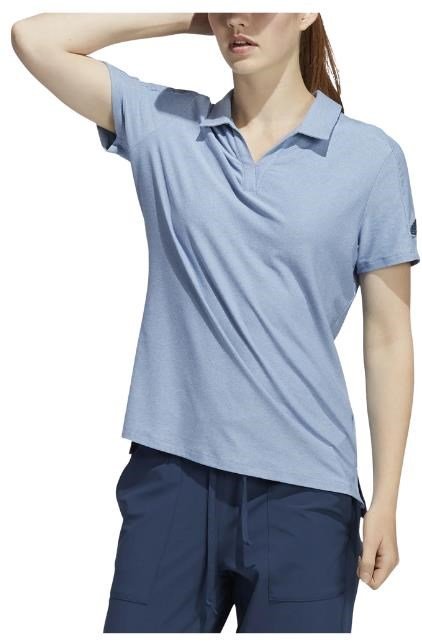 Adidas Go-TO Primegreen damskie polo, crew navy/violet tone