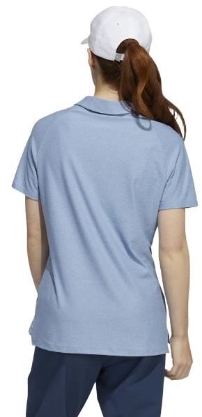 Adidas Go-TO Primegreen damskie polo, crew navy/violet tone