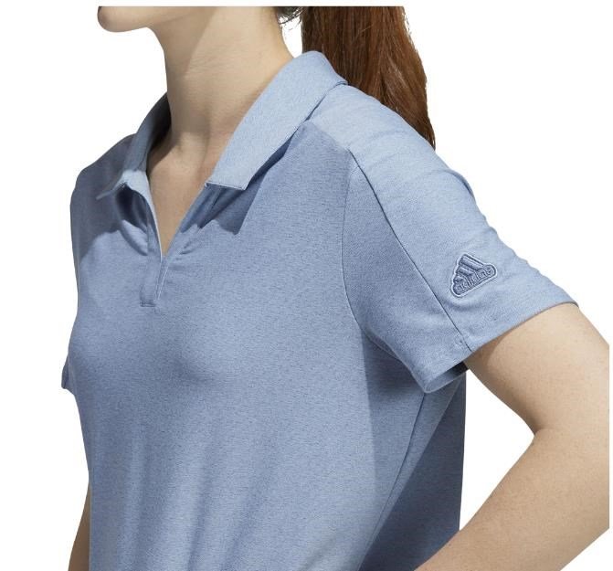 Adidas Go-TO Primegreen damskie polo, crew navy/violet tone
