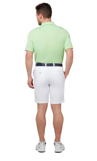 Callaway Heathered Jacquard męskie polo, summer green heather