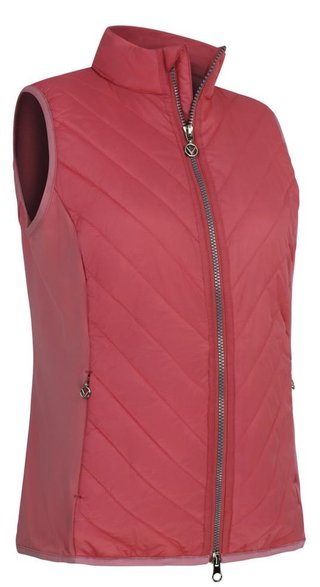 Callaway Lightweight Quilted damska kamizelka, czerwona