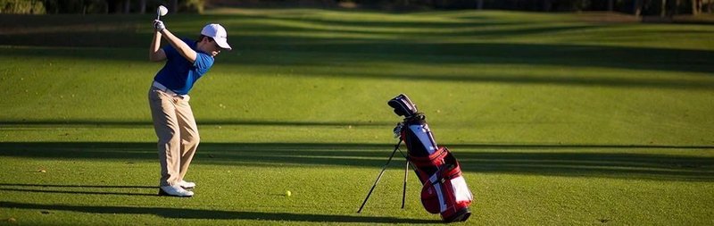 U.S. Kids Golf USKTech Lisle polo dla dzieci, niebieskie