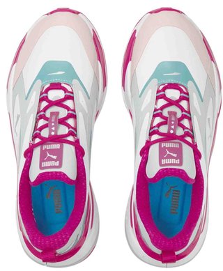 Puma GS-FAST damskie buty golfowe, white/chalk pink/porcelain (BEZ PUDEŁKA)