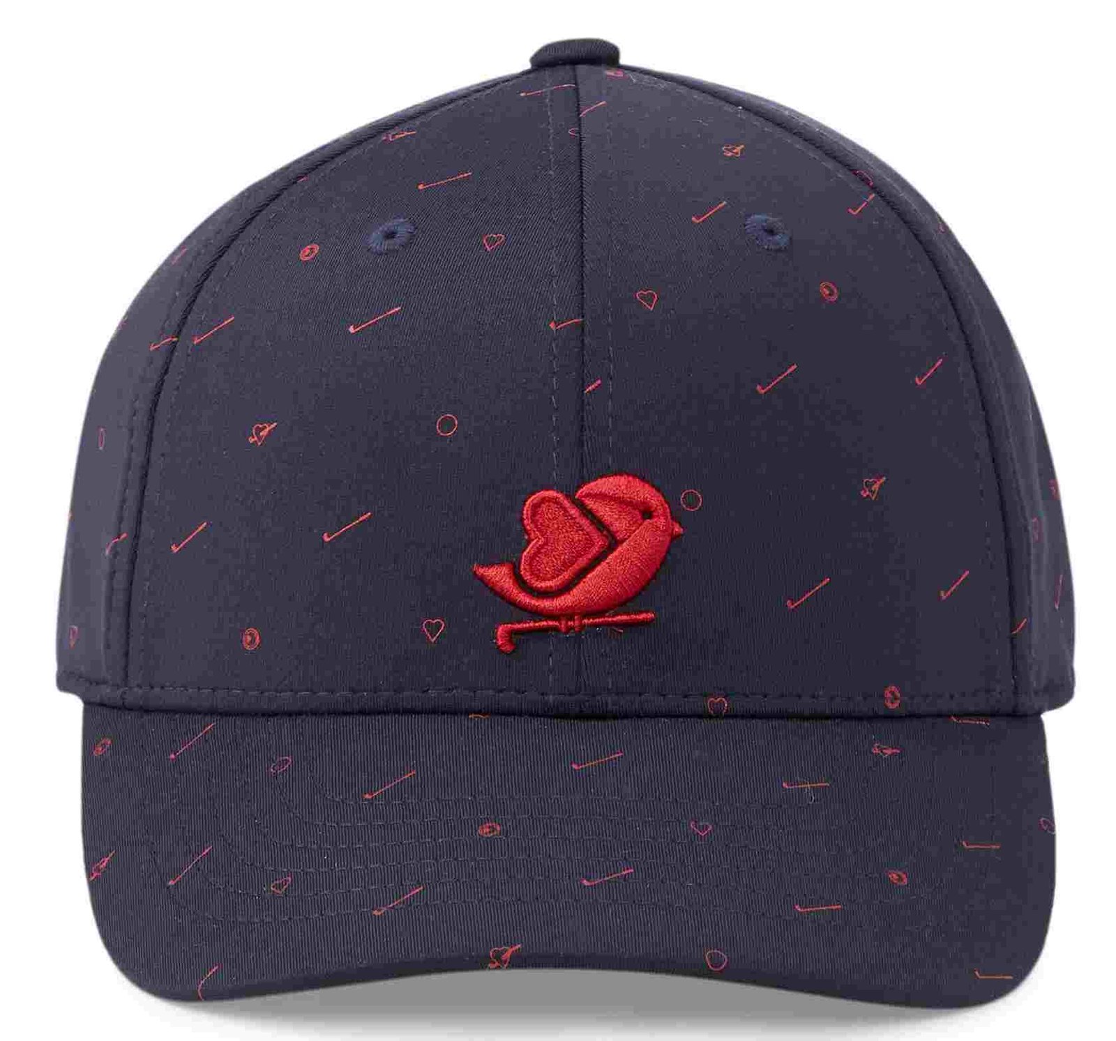 Puma Love Golf Classic damska czapka z daszkiem, granatowo/czerwona