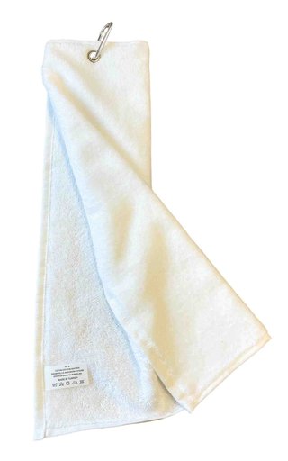 OEM Three Fold ręcznik golfowy, biały