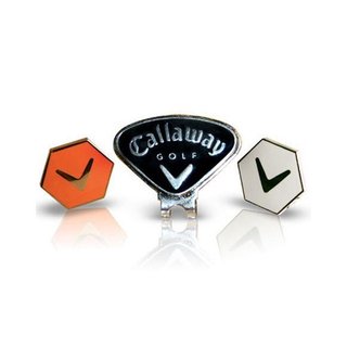 Callaway Magnetic Hat Clip with 2 Ball Markers